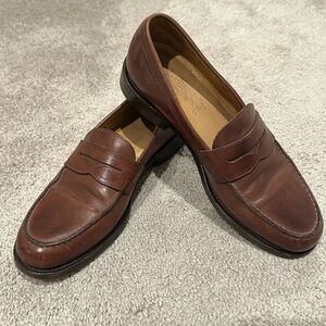 Brown Leather Men's Loafers